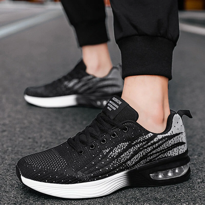 (image for) TENGOO Outdoors Mesh Material Breathable Anti-slip Lightweight Sport shoes Air shoes for Running Basketball Workout Gym